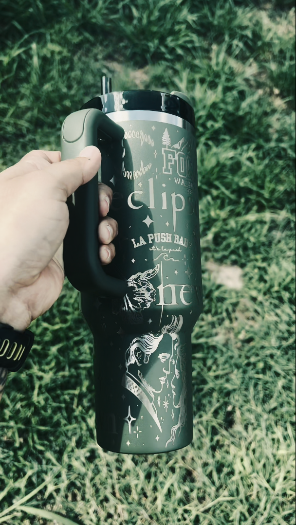 Stanley x Twilight theme Engraved 40 oz Tumbler