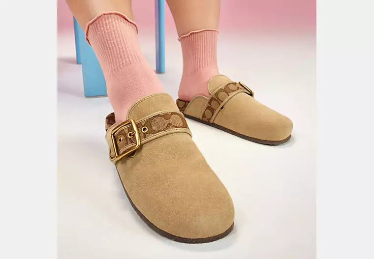 Ashton Clog In Signature Jacquard