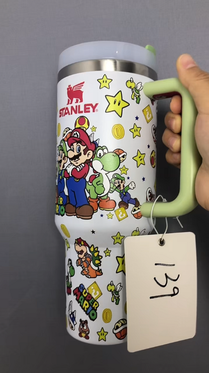 Super Mario Adventure 40 oz Tumbler