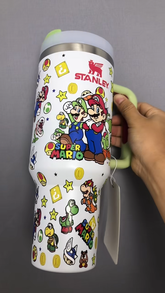 Super Mario Adventure 40 oz Tumbler