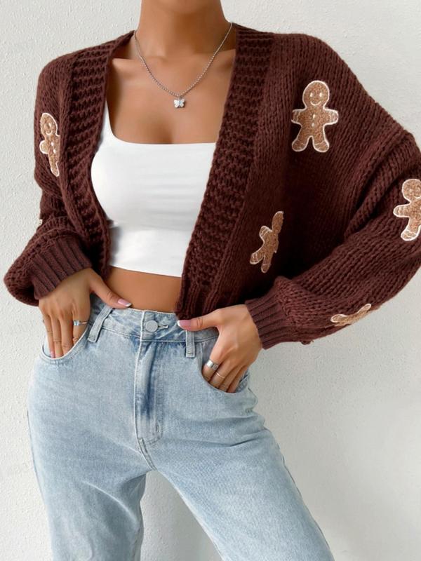 Viral Gingerbread Cardigan
