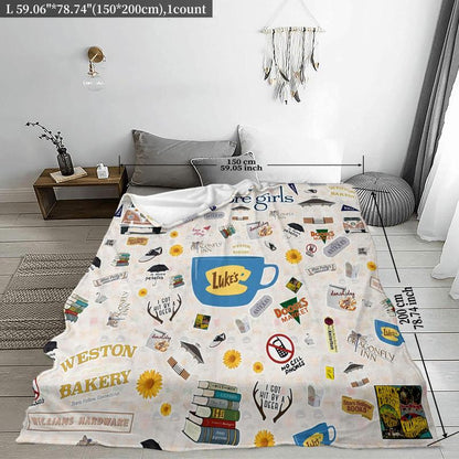 Gilmore Girls Comfy Blankets