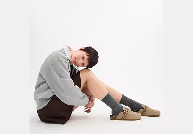 Ashton Clog In Signature Jacquard