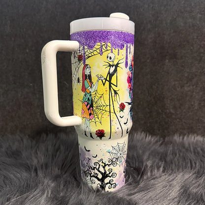 Sally x Jack Skellington 40 Oz Tumbler