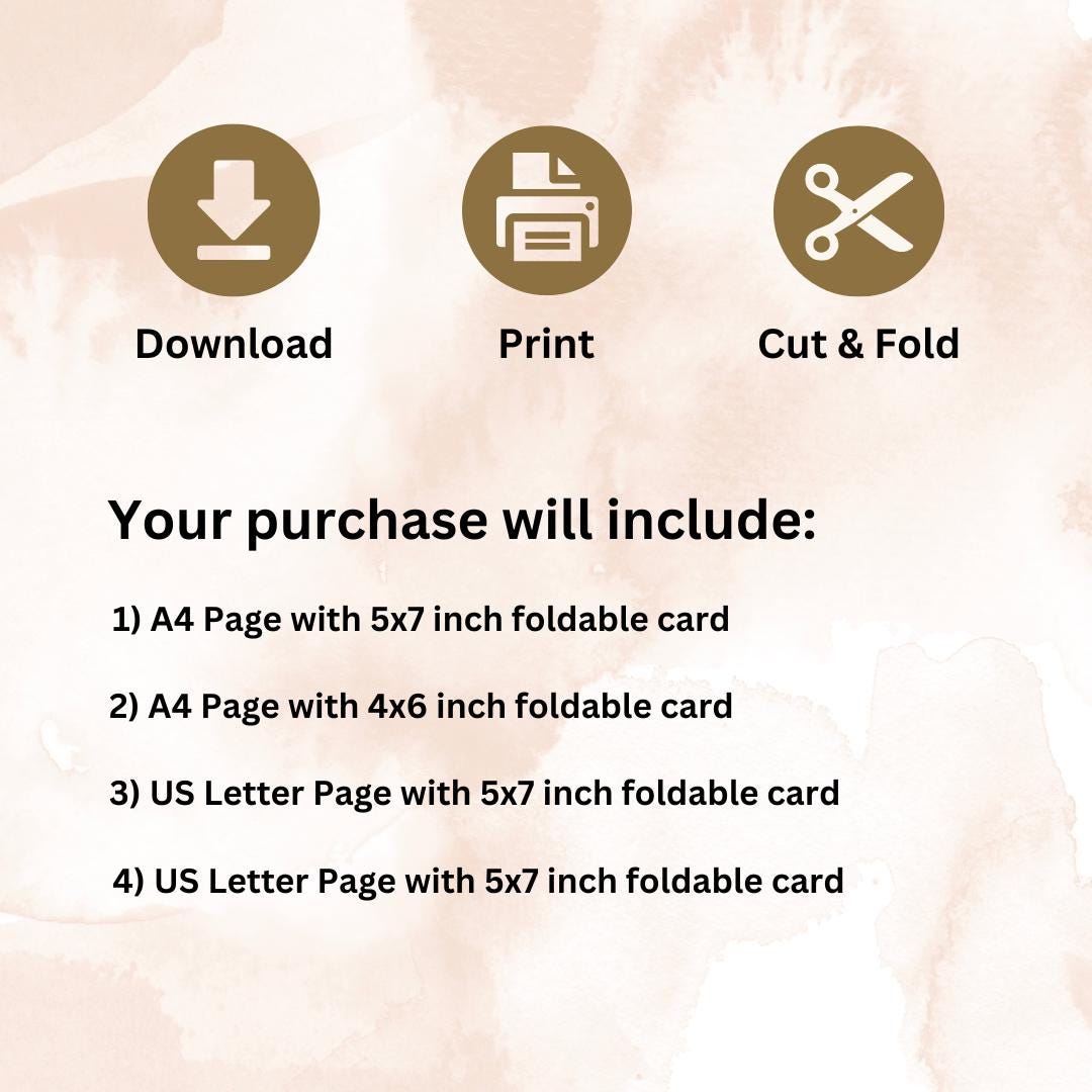 Printable Eras Christmas Card (Digital Download)