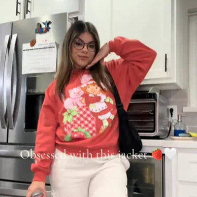 Viral Strawberry Shortcake Hoodies