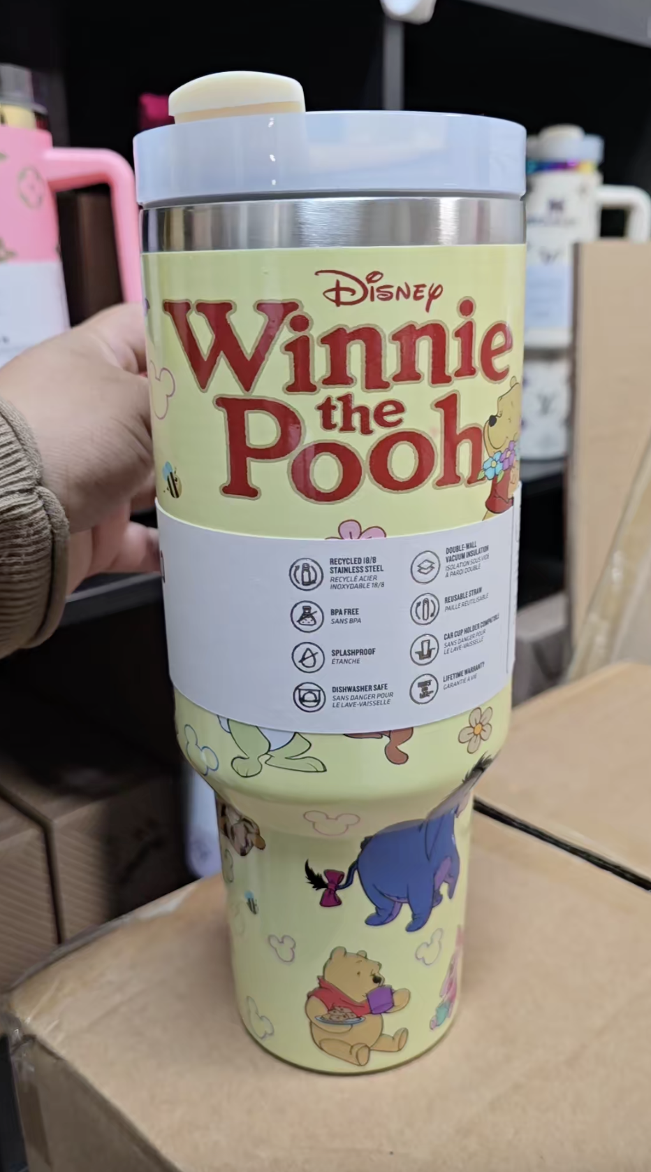 Winnie the Pooh 40 Oz Tumbler