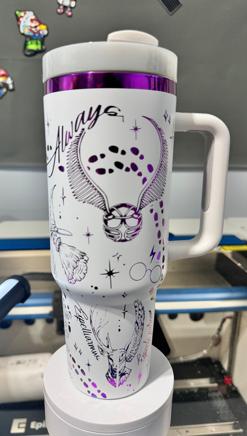 Wizard warp 40 Oz Tumbler