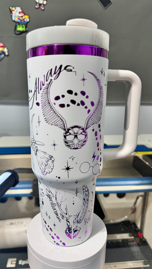 Wizard warp 40 Oz Tumbler